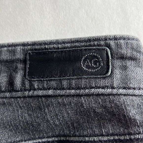 AG Women’s The Jegging Super Skinny Fit Cropped Denim Jeans Black Size 27 - Picture 11 of 12